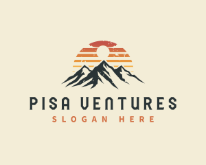 Mountain Peak Adventure logo design