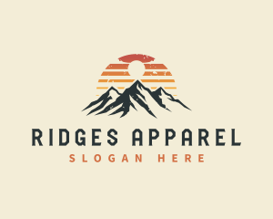 Mountain Peak Adventure logo design