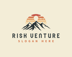 Mountain Peak Adventure logo design