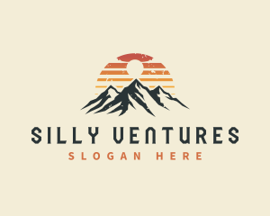 Mountain Peak Adventure logo design