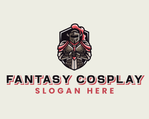 Cosplay - Gaming Royal Knight logo design