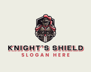 Knight - Gaming Royal Knight logo design