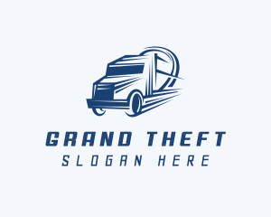 Shipment - Freight Courier Trucking logo design