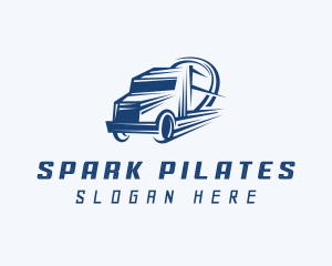 Roadie - Freight Courier Trucking logo design