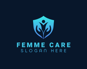 Person Care Foundation  logo design