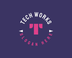 Modern Tech Company logo design