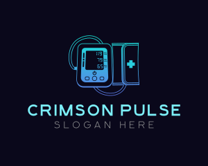 Medical Blood Pressure Equipment logo design