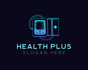 Medical Blood Pressure Equipment logo design