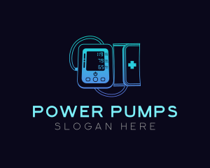 Medical Blood Pressure Equipment logo design