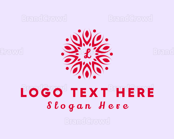 Leaf Flower Petals Logo