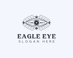 Tarot Eye Fortune Telling logo design