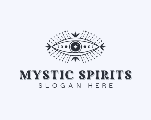 Tarot Eye Fortune Telling logo design