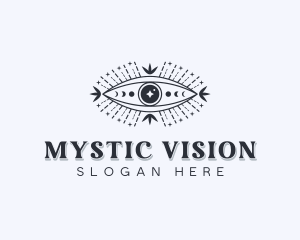 Fortune Telling - Tarot Eye Fortune Telling logo design