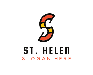 Modern Artsy Letter S logo design