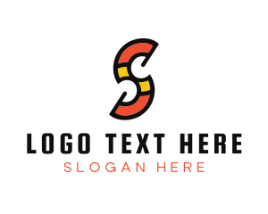 Art - Modern Artsy Letter S logo design