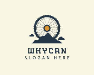 Mountain Bike Wheel Logo