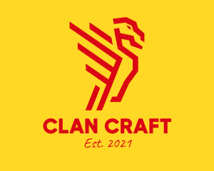 Clan - Red Dragon Clan logo design