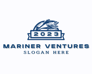 Marine Fishing Fisheries logo design