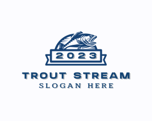 Trout - Marine Fishing Fisheries logo design