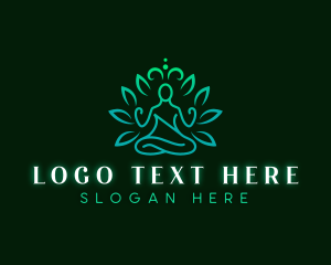 Lifestyle - Yoga Healing Meditation logo design