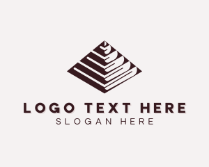 Developer - Architect Agency Pyramid logo design