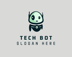 Robot - Tech Robotics Toy logo design