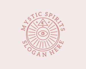 Holistic Eye Tarot logo design