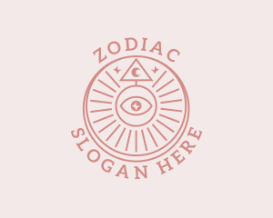 Star - Holistic Eye Tarot logo design
