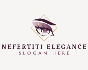 Elegant Beauty Eyelashes logo design