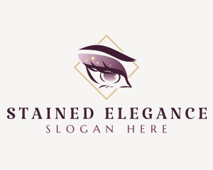 Elegant Beauty Eyelashes logo design