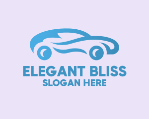 Car Repair - Classy Blue Car logo design