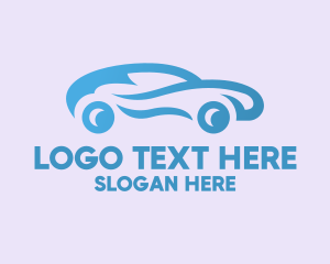 Car Dealer - Classy Blue Car logo design