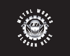 Metal - Metal Gear Welding logo design