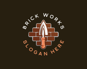 Brick - Brick Trowel Masonry logo design