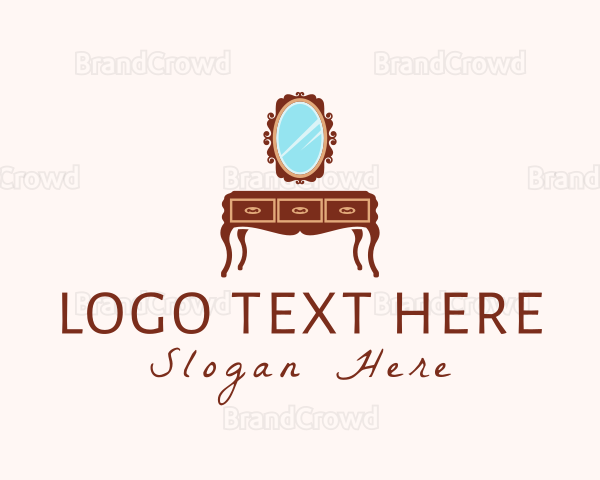 Antique Dresser Mirror Logo