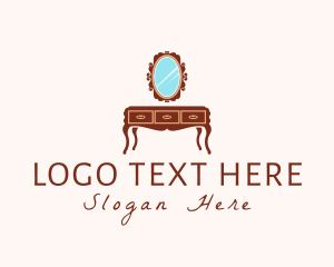 Antique Dresser Mirror Logo