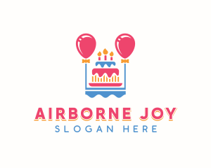 Balloon - Balloon Cake Celebration logo design