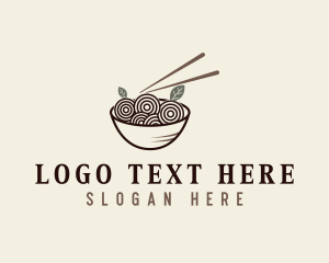 Skewers - Culinary Noodles Cuisine logo design