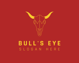 Bull Bovine Animal logo design