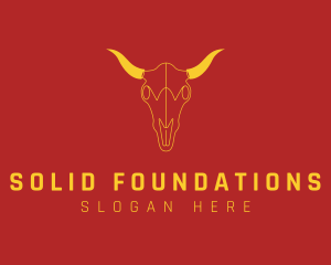 Buffalo - Bull Bovine Animal logo design
