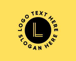 Yellow - Modern Circle Startup logo design