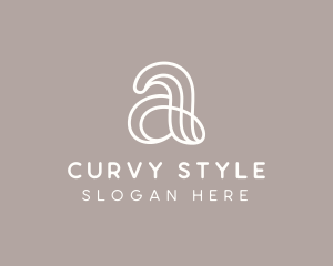 Curvy - Generic Studio Letter A logo design