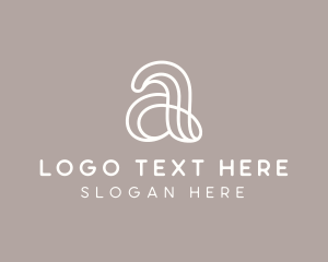 Curvy - Generic Studio Letter A logo design