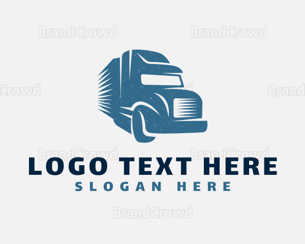 Moving Truck Vehicle Logo