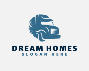 Towing - Moving Truck Vehicle logo design