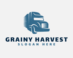 Grainy - Moving Truck Vehicle logo design