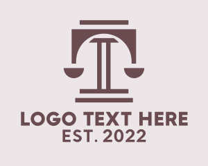 Scale - Legal Service Lawyer logo design