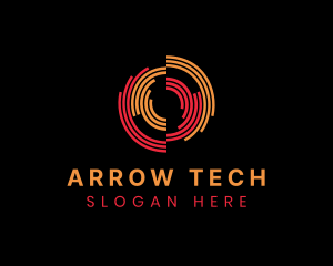 Digital Tech Radar logo design