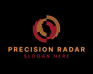 Digital Tech Radar logo design