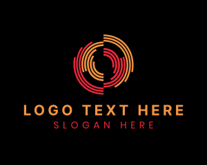Telecom - Digital Tech Radar logo design